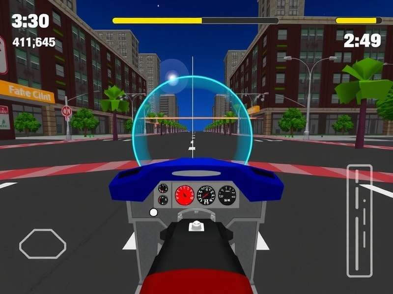 Rickshaw Hyper Drive Gameplay Screenshot